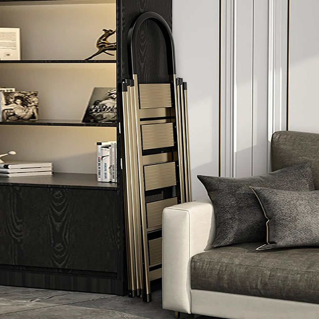 Porodo Lifestyle 5-Step Ladder & Clothes Rack - Champagne Porodo Lifestyle 5-Step Ladder & Clothes Rack - Champagne