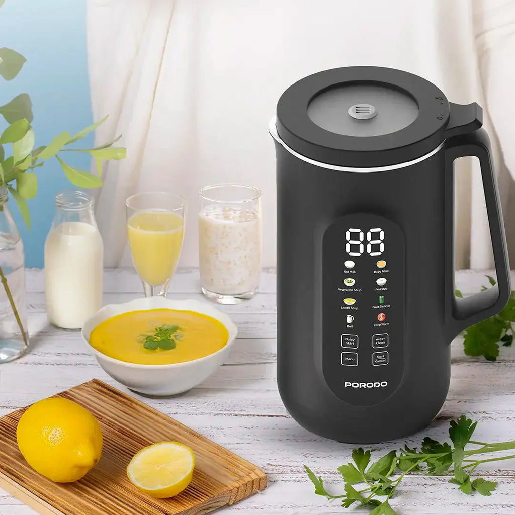 Porodo Lifestyle 800W Nut Milk Maker - Black Porodo Lifestyle 800W Nut Milk Maker - Black