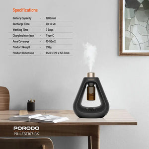 Porodo Lifestyle Aroma Sphere Waterless Diffuser