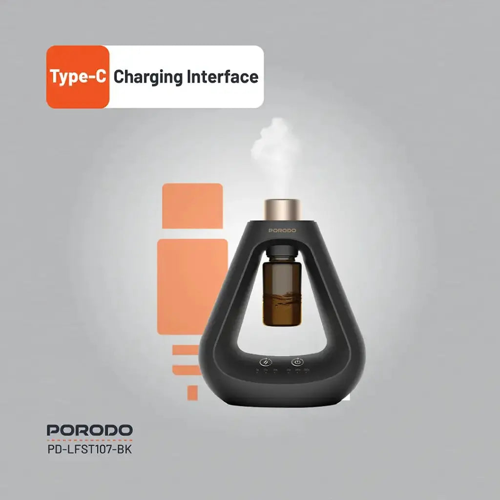 Porodo Lifestyle Aroma Sphere Waterless Diffuser Porodo Lifestyle Aroma Sphere Waterless Diffuser