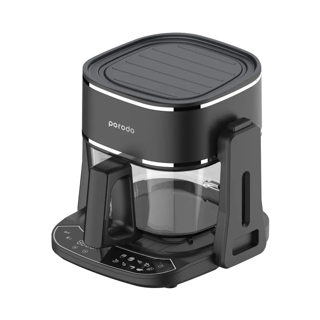 Porodo Lifestyle Dual Design Air Fryer & Grill - Black Porodo Lifestyle Dual Design Air Fryer & Grill - Black