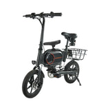 Porodo Lifestyle Folding Urban Electric Bike - Black