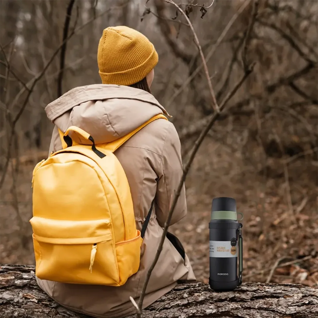 Porodo Lifestyle Insulation Flask - Black