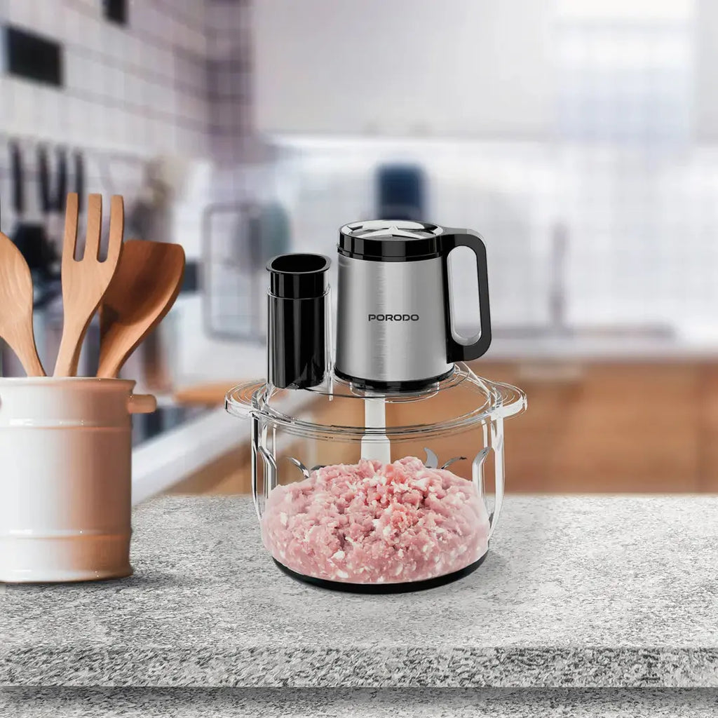 Porodo Lifestyle Meat Chopper Food Processor - Black Porodo Lifestyle Meat Chopper Food Processor - Black