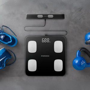 Porodo Lifestyle Precise Analysis Smart Scale - Black