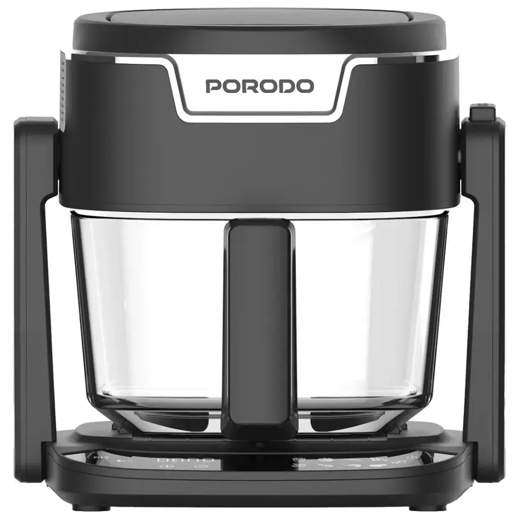 Porodo Lifestyle Quick Flip 3-In-1 Air Fryer | Grill | Hot Pot 4.5L - Black Porodo Lifestyle Quick Flip 3-In-1 Air Fryer | Grill | Hot Pot 4.5L - Black