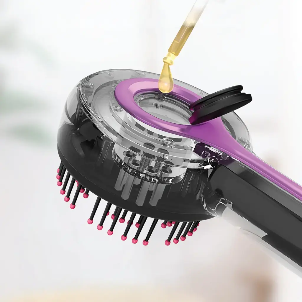 Porodo Lifestyle Red Light Therapy Scalp Massage Comb - Black Porodo Lifestyle Red Light Therapy Scalp Massage Comb - Black