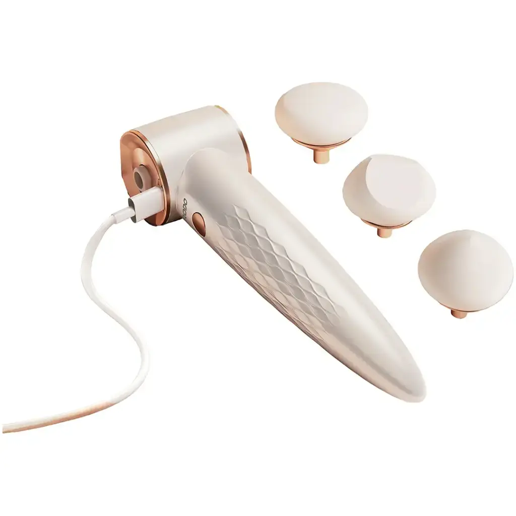 Porodo Magnetic Dual-Head Electric Beauty Blender - Beige Porodo Magnetic Dual-Head Electric Beauty Blender - Beige