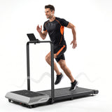 Porodo Athlete Dual-Function Treadmill with Vibration Training Black Qatar