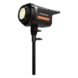 Porodo Cannes Studio LED Light Black Front View