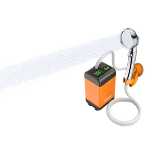 Porodo Lifestyle Portable Electric Shower Pump - Orange