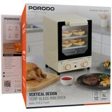 Porodo tempered glass mini oven Doha