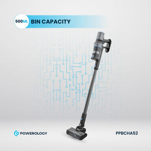 Powerology Cordless Stick Vacuum - Black