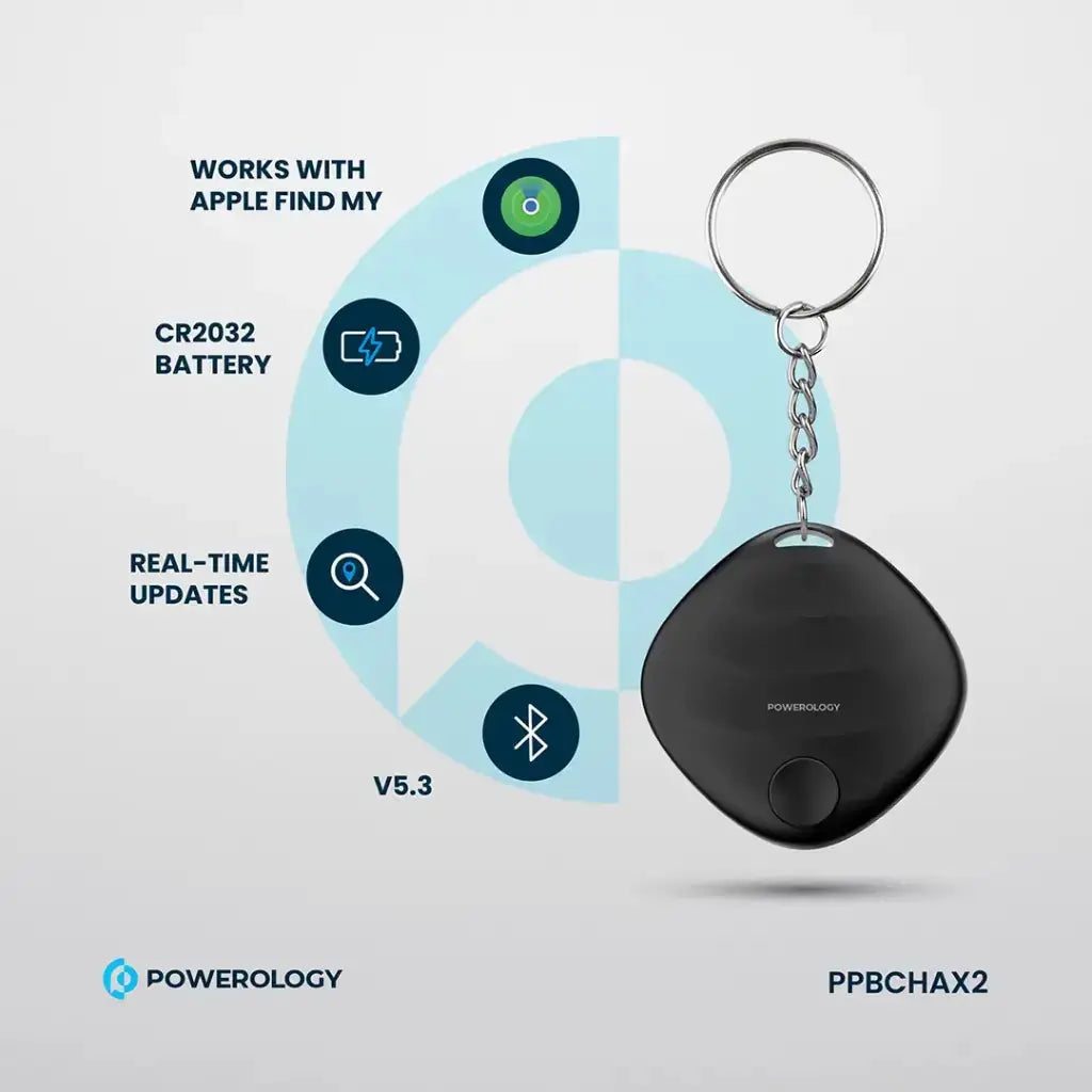 Powerology Smart Tag - Black Powerology Smart Tag - Black