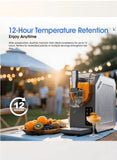 Professional ice slush maker front view