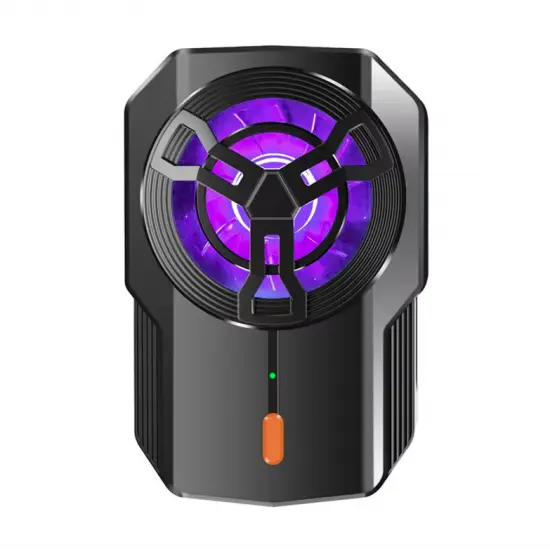 S17 Mobile Phone Semiconductor Cooling Fan Radiator 2400mAH Back Clip Game Cooler S17 Mobile Phone Semiconductor Cooling Fan Radiator 2400mAH Back Clip Game Cooler