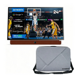 Skyworth 24-Inch Portable Google Smart TV with Carry Case Qatar