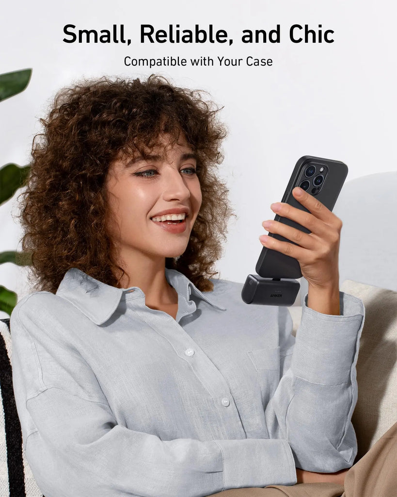 Anker Nano Power Bank (22.5W, Built-In USB-C Connector)A1653H11 Anker Nano Power Bank (22.5W, Built-In USB-C Connector)A1653H11