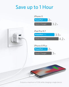 PowerPort mini Dual Port USB Charger(A2620K12)