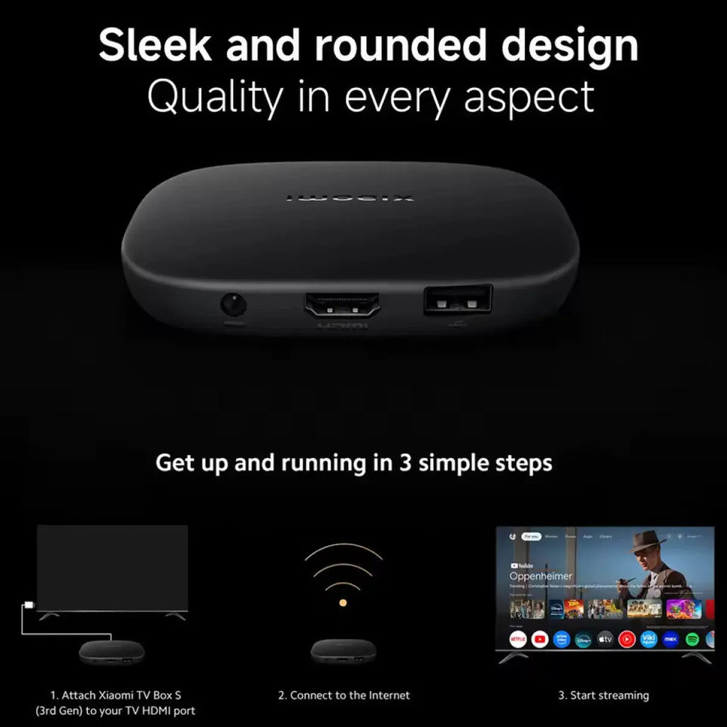 Xiaomi TV Box S (3rd Gen) 4K Xiaomi TV Box S (3rd Gen) 4K