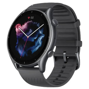 Amazfit GTR 3 46mm – Thunder Black / 21-Day Battery Life / Alexa Built-in / GPS / Fitness Tracker with 150+ Sports Modes / AMOLED Display / Heart Rate Sleep Health Tracker