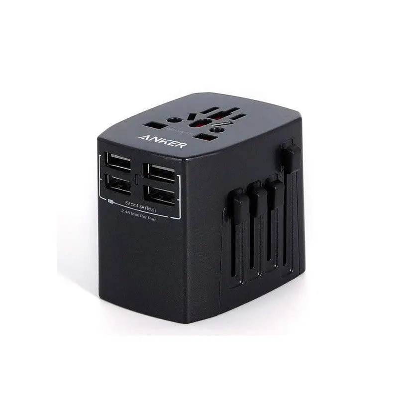 Anker Universal Travel Adapter With 4 USB Ports(A2730H11) Anker Universal Travel Adapter With 4 USB Ports(A2730H11)