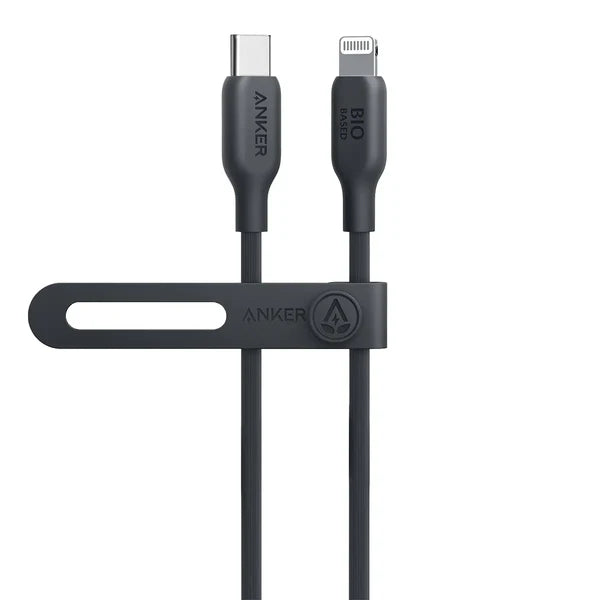 كابل Anker 542 USB-C إلى Lightning بطول 3 أقدام من Bio-Based – (A80B1H11)