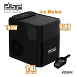 DSP KD8001 Countertop Ice Maker Black Kitchen Appliance Qatar