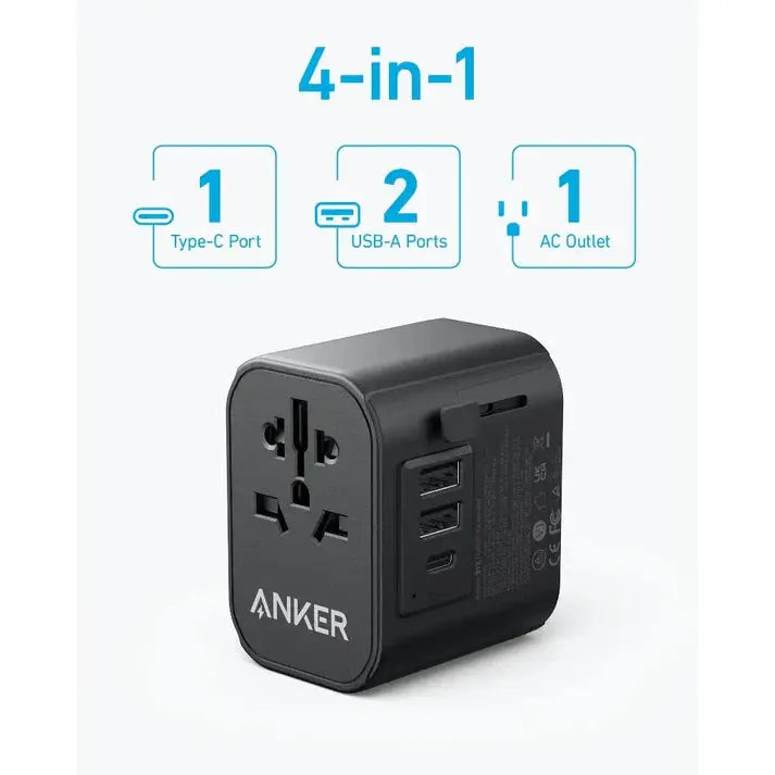 Anker Charger PowerExtend Travel Adapter 30W With USB C Charger A9212 Anker Charger PowerExtend Travel Adapter 30W With USB C Charger A9212