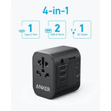 Anker Charger PowerExtend Travel Adapter 30W With USB C Charger A9212